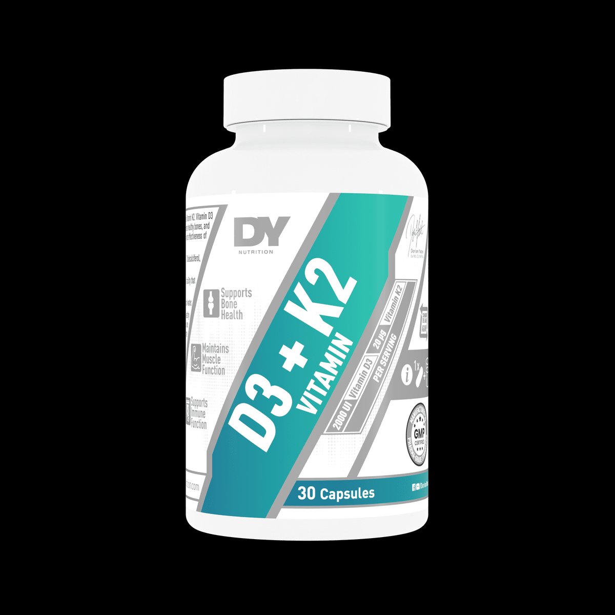 DY Vitamin D3 + K2 - Capsules — Capsules - product image