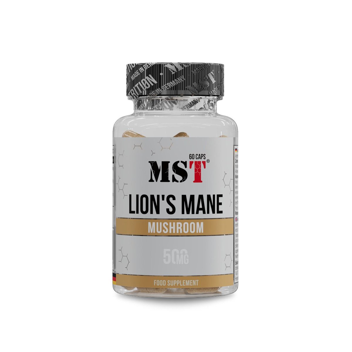 MST Lion’s Mane Mushroom 60 Caps