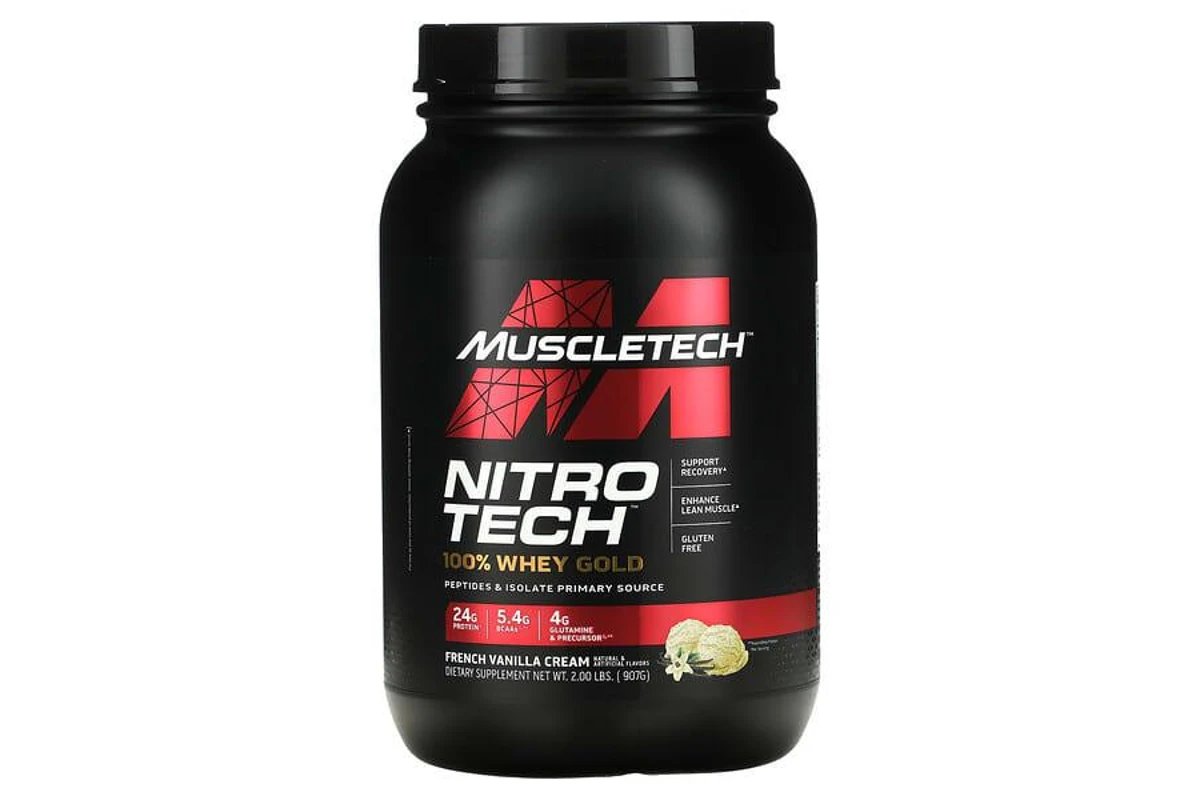 MuscleTech Nitro-Tech Performance 908g Vanilla Cream — French Vanilla Cream — Powder - image 1 of 2