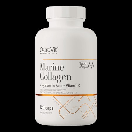 OstroVit Marine Collagen & Hyaluronic Acid & Vitamin C - 120 Capsules — Capsules - image 1 of 3