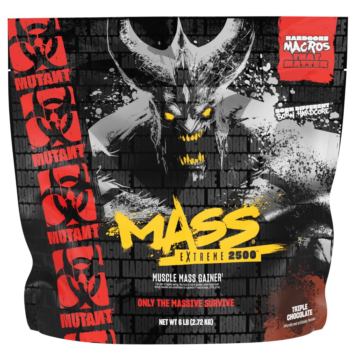 Mutant Mass Extreme 2500 - Kolmekordne Šokolaad — Chocolate — Powder - image 1 of 2