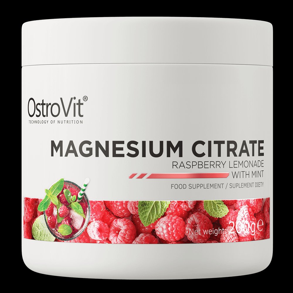 OstroVit Magneesiumtsitraat - Vaarika-limonaad — Raspberry — Powder - image 1 of 3