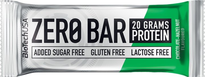 BIOTECHUSA Zero Bar - Chocolate Hazelnut — Chocolate Hazelnut — Bar - image 1 of 2