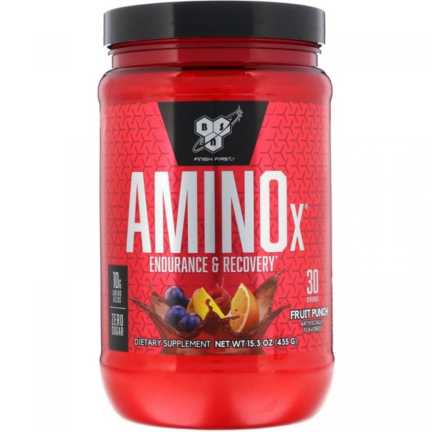 BSN Amino X - Fruit Punch — Fruit Mix — Powder - image 1 of 2