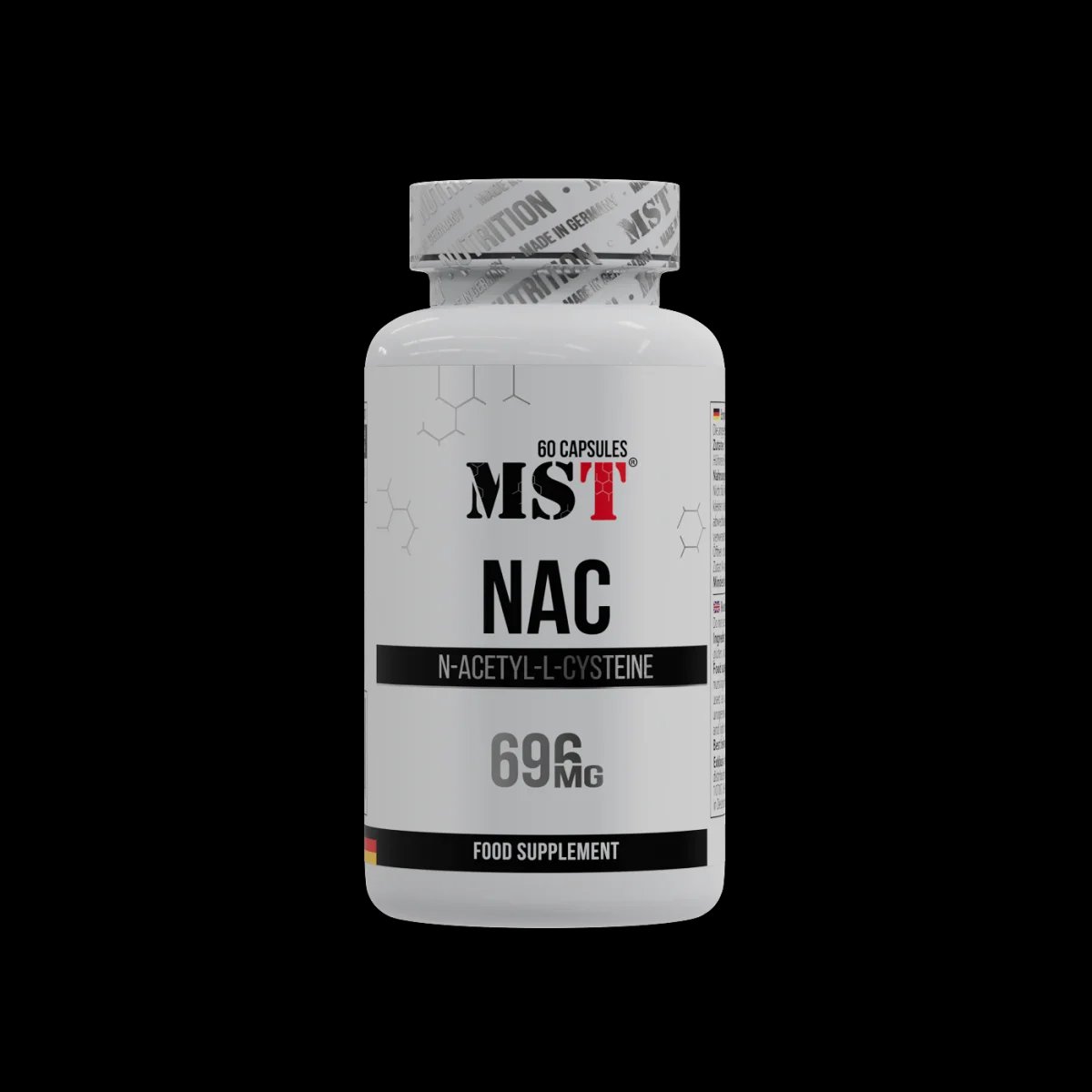 MST NAC - Atsetüültsüsteiin 696mg — Capsules - image 1 of 4