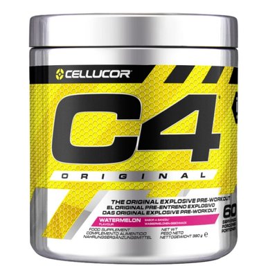 C4 Original pre workout powder 60 servings fruit punch