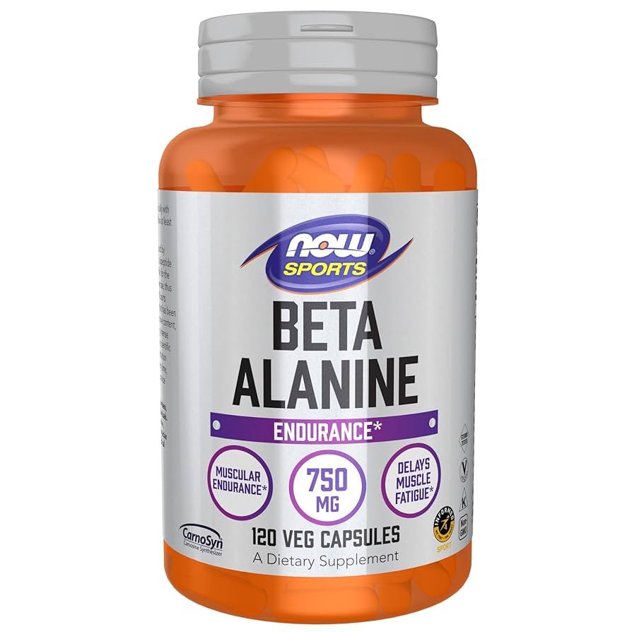 NOW Beta Alanine 750mg 120caps — Capsules - image 1 of 2