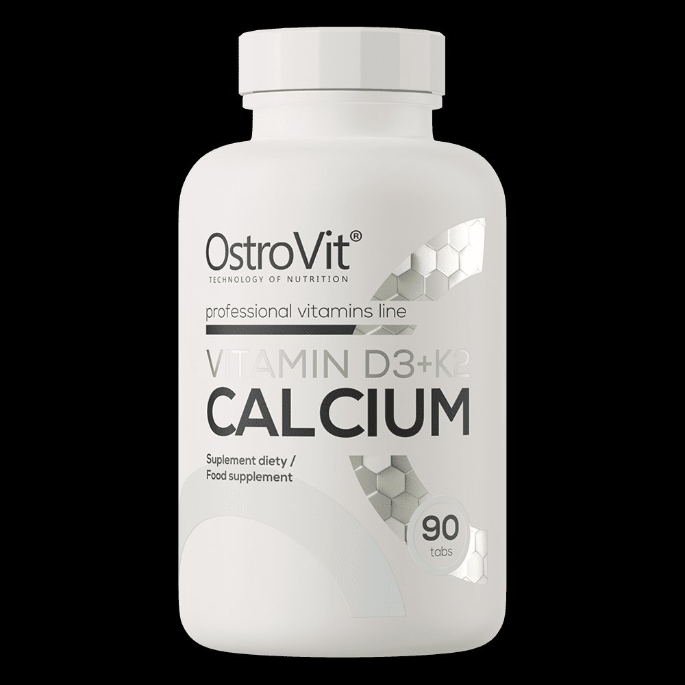 OstroVit Vitamin D3 + K2 + Calcium 90 tabs