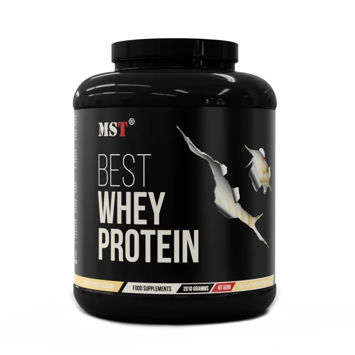 MST Protein Best Whey + Enzymes - Banana Yogurt — Banana Yogurt — Powder - image 1 of 2