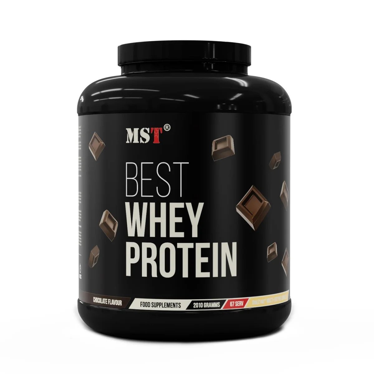 MST Protein Best Whey + Enzymes - Chocolate — Chocolate — Powder - image 1 of 4