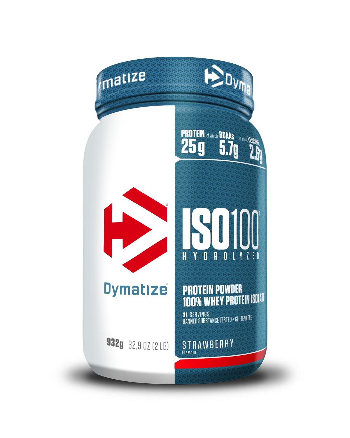 Dymatize ISO 100 - Maasikas — Strawberry — Powder - image 1 of 2