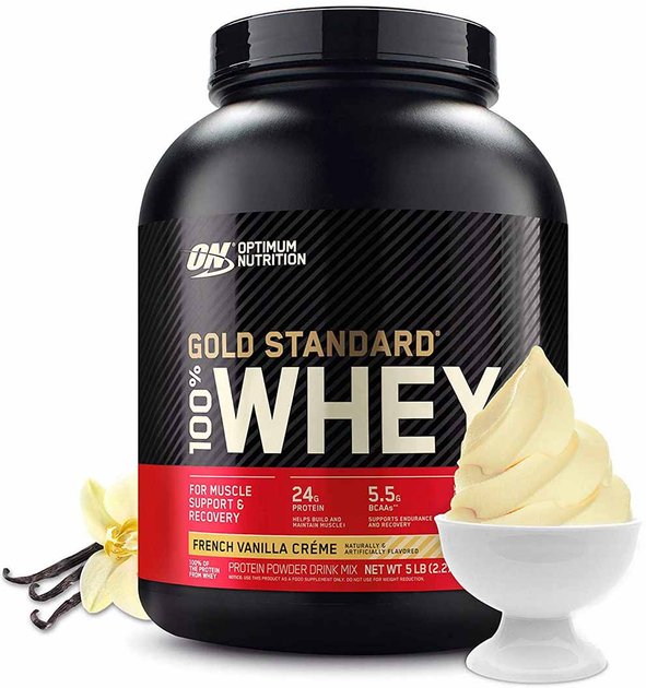 Optimum Nutrition Gold Standard 100% Whey - Vanillijäätis — Vanilla — Powder - image 1 of 2