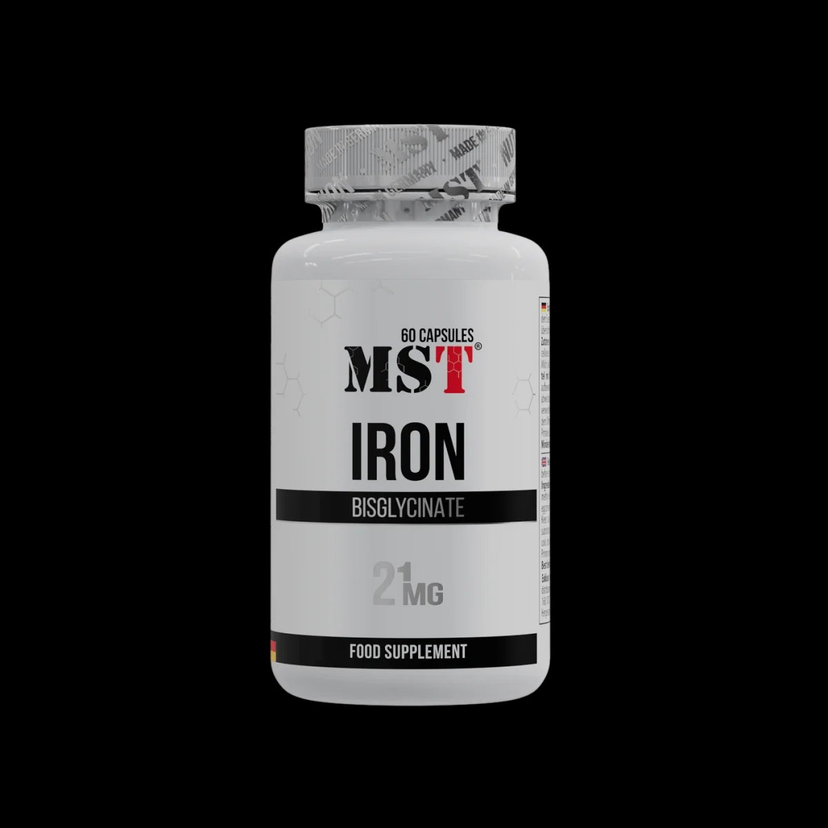 MST Iron bisglycinate 21mg 60caps