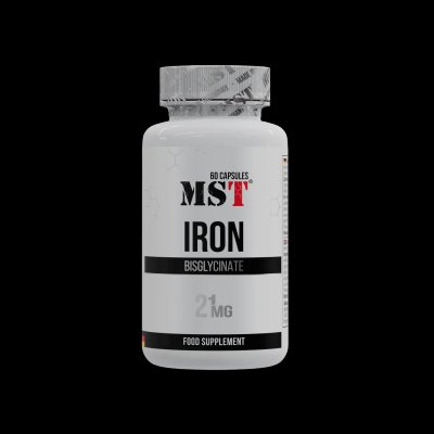 MST Iron bisglycinate 21mg 60caps