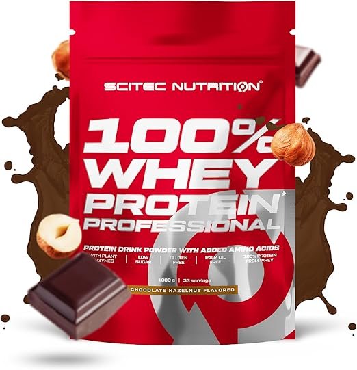 Scitec 100% Whey Protein Professional - Šokolaadi-sarapuupähkli — Chocolate Hazelnut — Powder - image 1 of 2