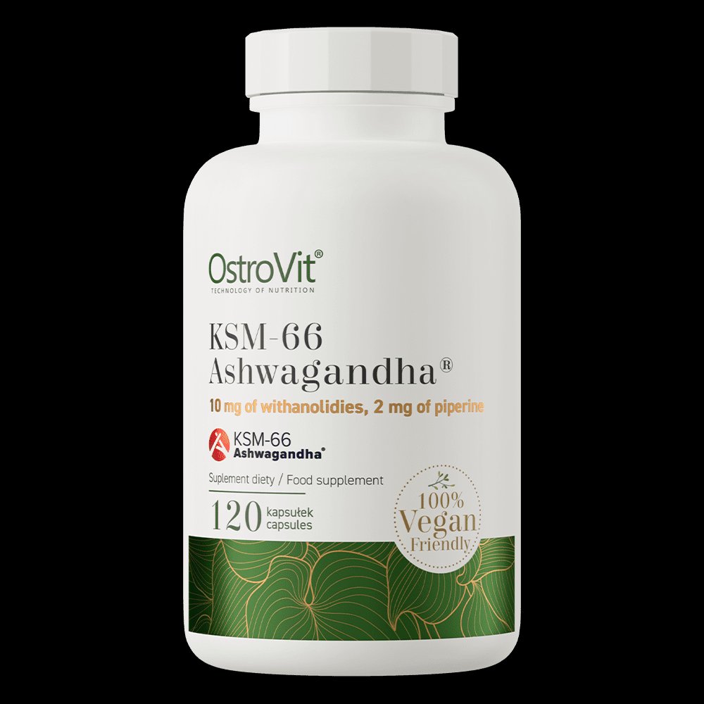 OstroVit KSM-66 Ashwagandha VEGE 120caps