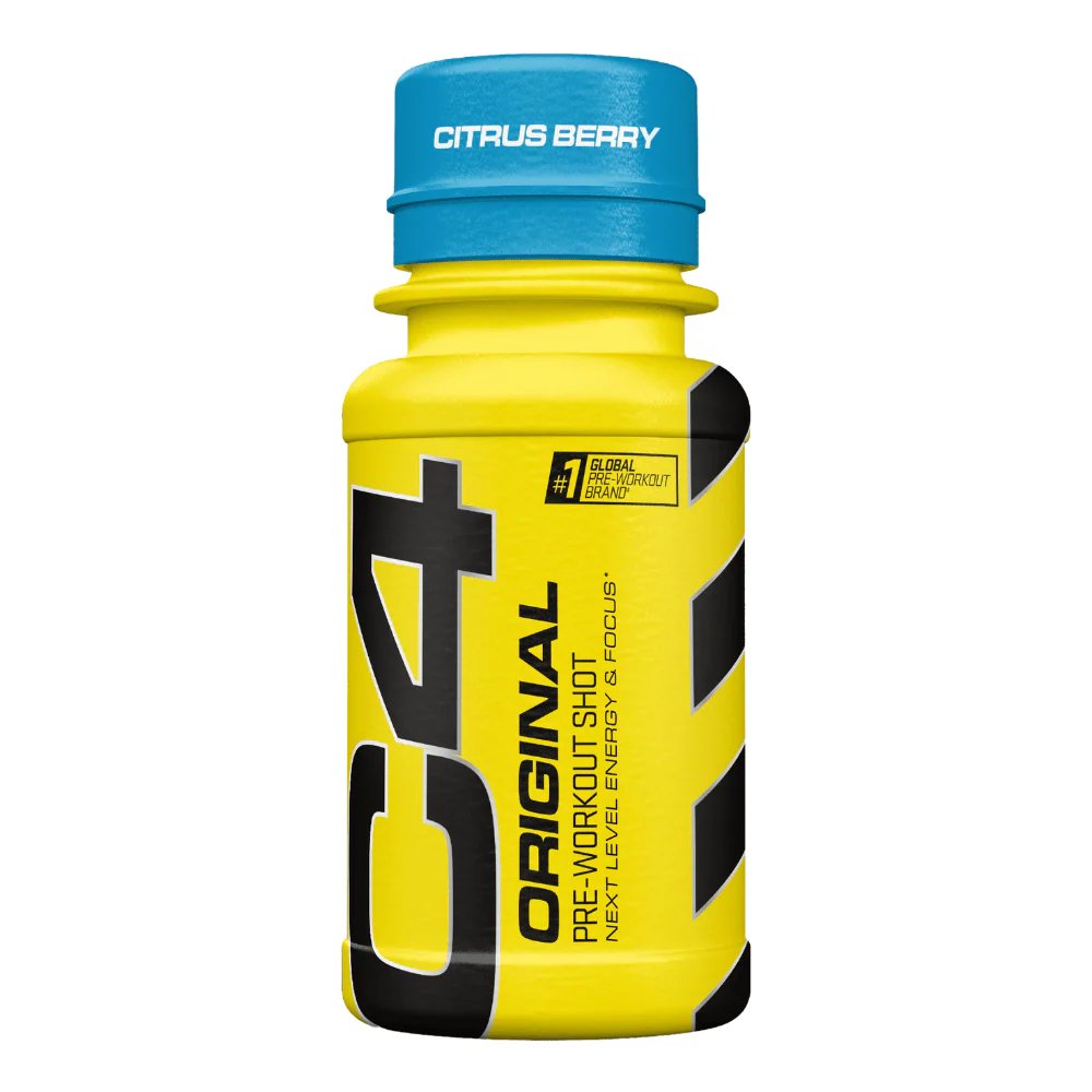 Cellucor C4 Pre-Workout Shot 60ml Цитрусовая ягода — Citrus Berry — Accessory - image 1 of 2