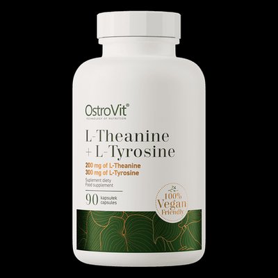 OstroVit L-Теанин + L-Турозин VEGE 90 капсул