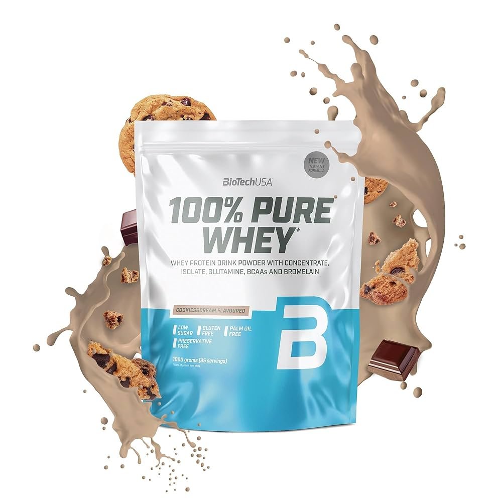 BIOTECHUSA 100% Pure Whey - Cookies and Cream — Cookies And Cream — Powder - image 1 of 2