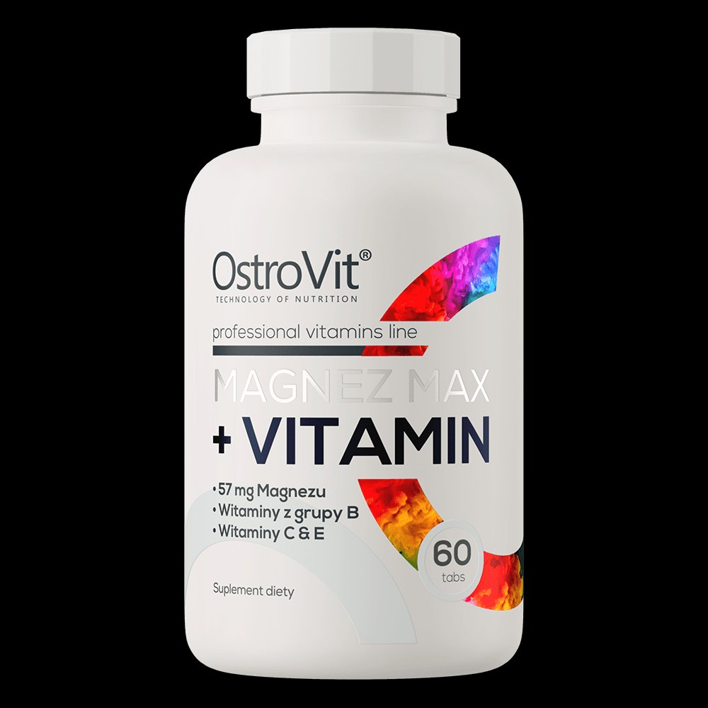 OstroVit Magnesium MAX + Vitamin 60tabs