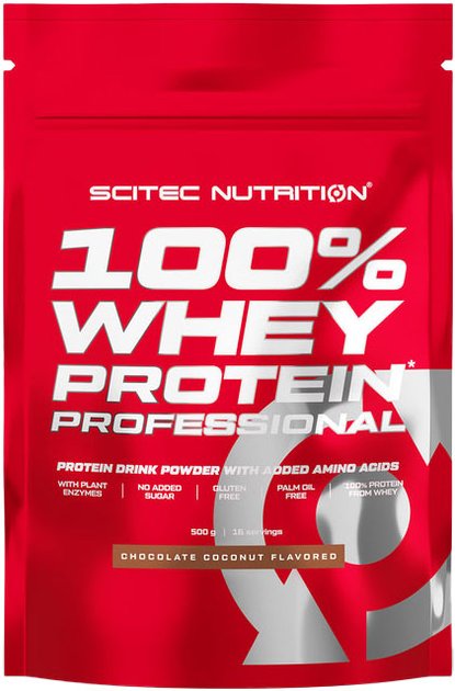 Scitec 100% Whey Protein Professional - Coconut Chocolate — Coconut Chocolate — Powder - image 1 of 2