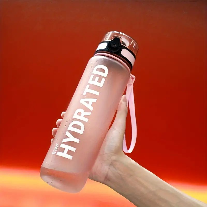Sports Water Bottle 1000ml Pink TM — Accessory - image 1 of 7