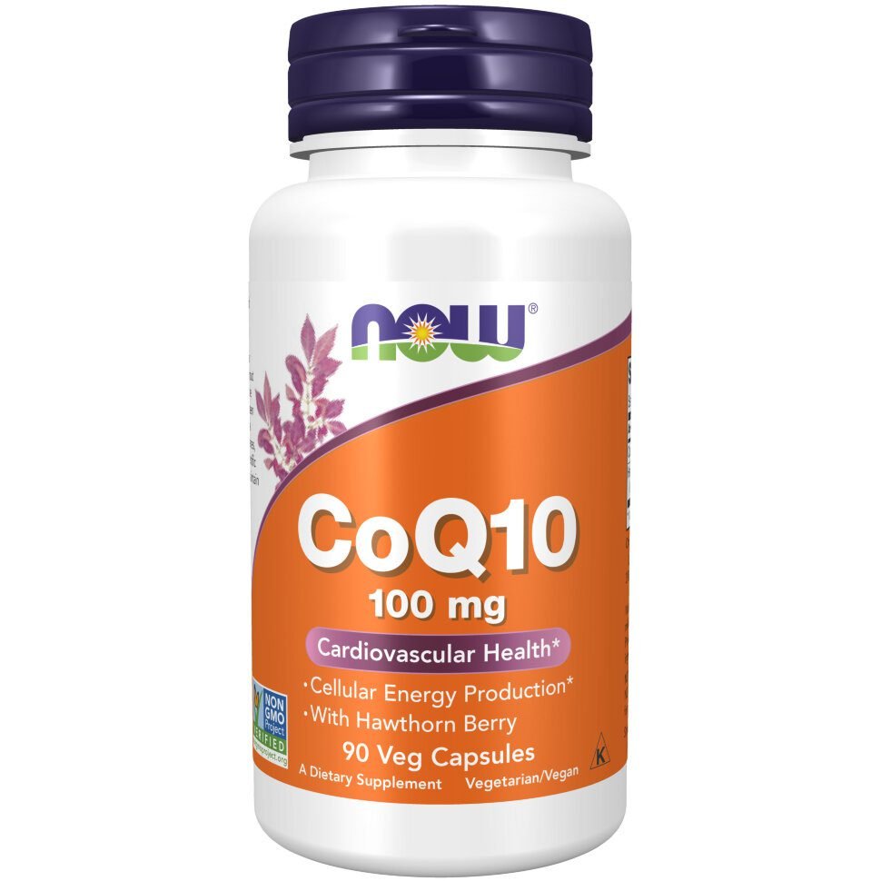 NOW CoQ10 100mg - 90 Veg Capsules — Capsules - image 1 of 2