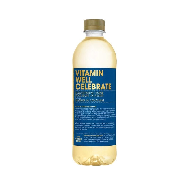 Vitamin Well Celebrate - Черника — Blueberry — Liquid - image 1 of 2