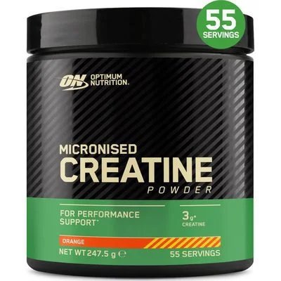 Optimum Nutrition Micronised Creatine 247.5g Orange — Orange — Powder - image 1 of 2