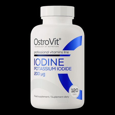OstroVit Iodine Potassium Iodide 200mcg 120 Tablets
