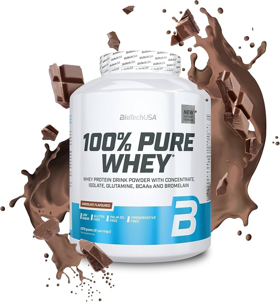 BIOTECHUSA 100% Pure Whey - Chocolate — Chocolate — Powder - image 1 of 2