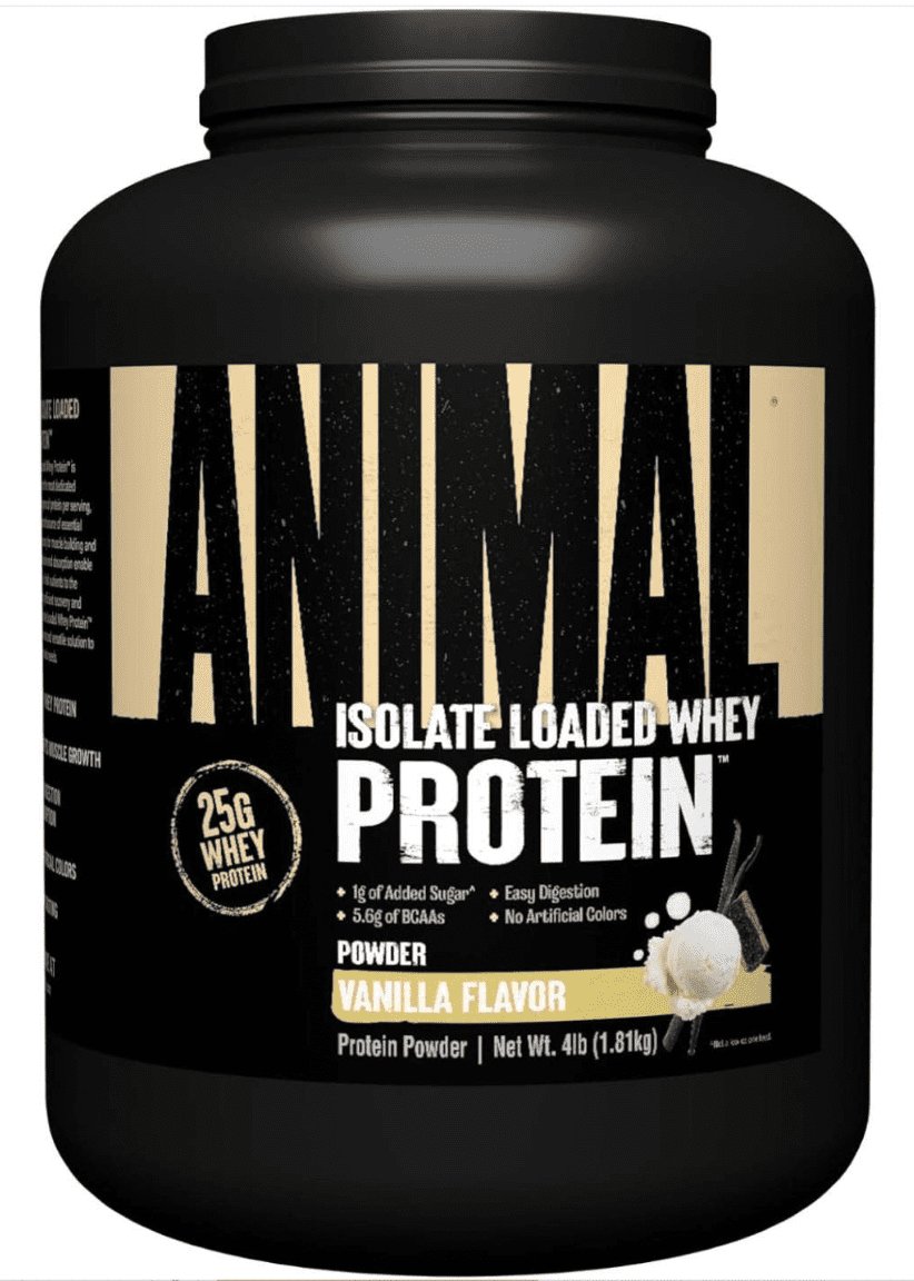 Universal Animal Whey Isolate Loaded - Vanill — Vanilla — Powder - image 1 of 2