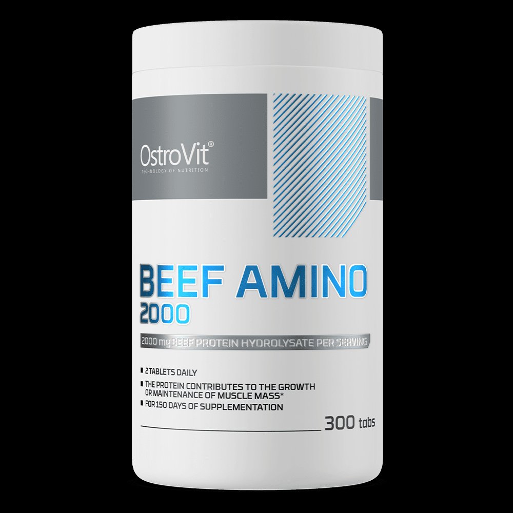 OstroVit Veiseliha Aminohapped 2000mg - 300 tabletti — Tabs - image 1 of 3