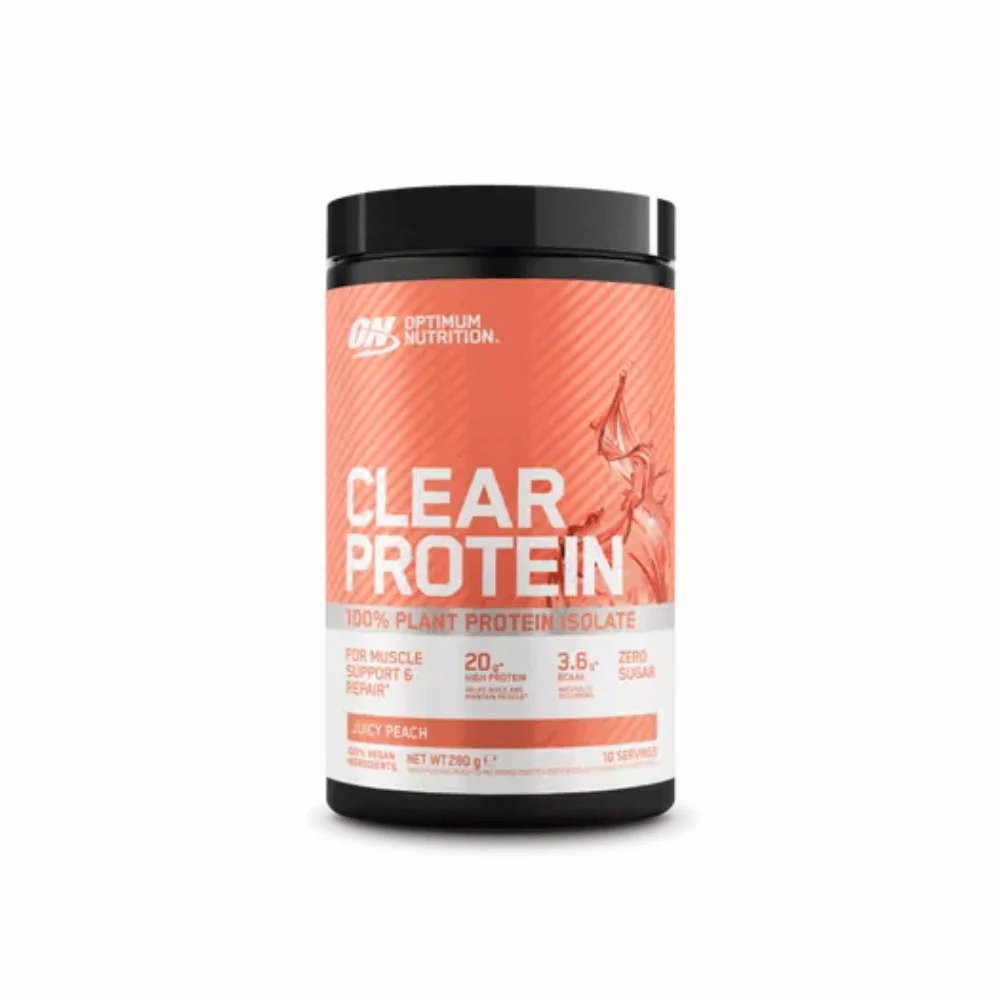 Optimum Nutrition Clear Plant Protein Isolate 280g Juicy Peach — Peach — Powder - image 1 of 2