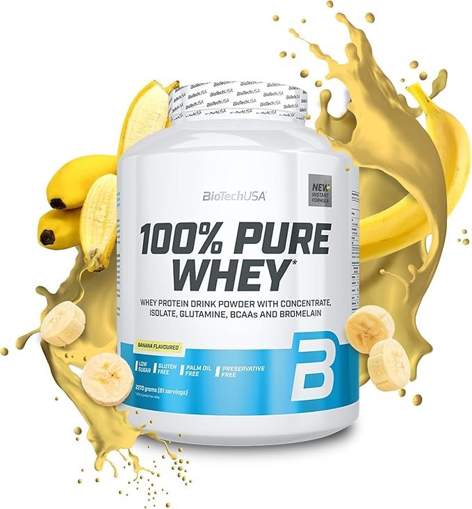 BIOTECHUSA 100% Pure Whey - Банан — Banana — Powder - image 1 of 2