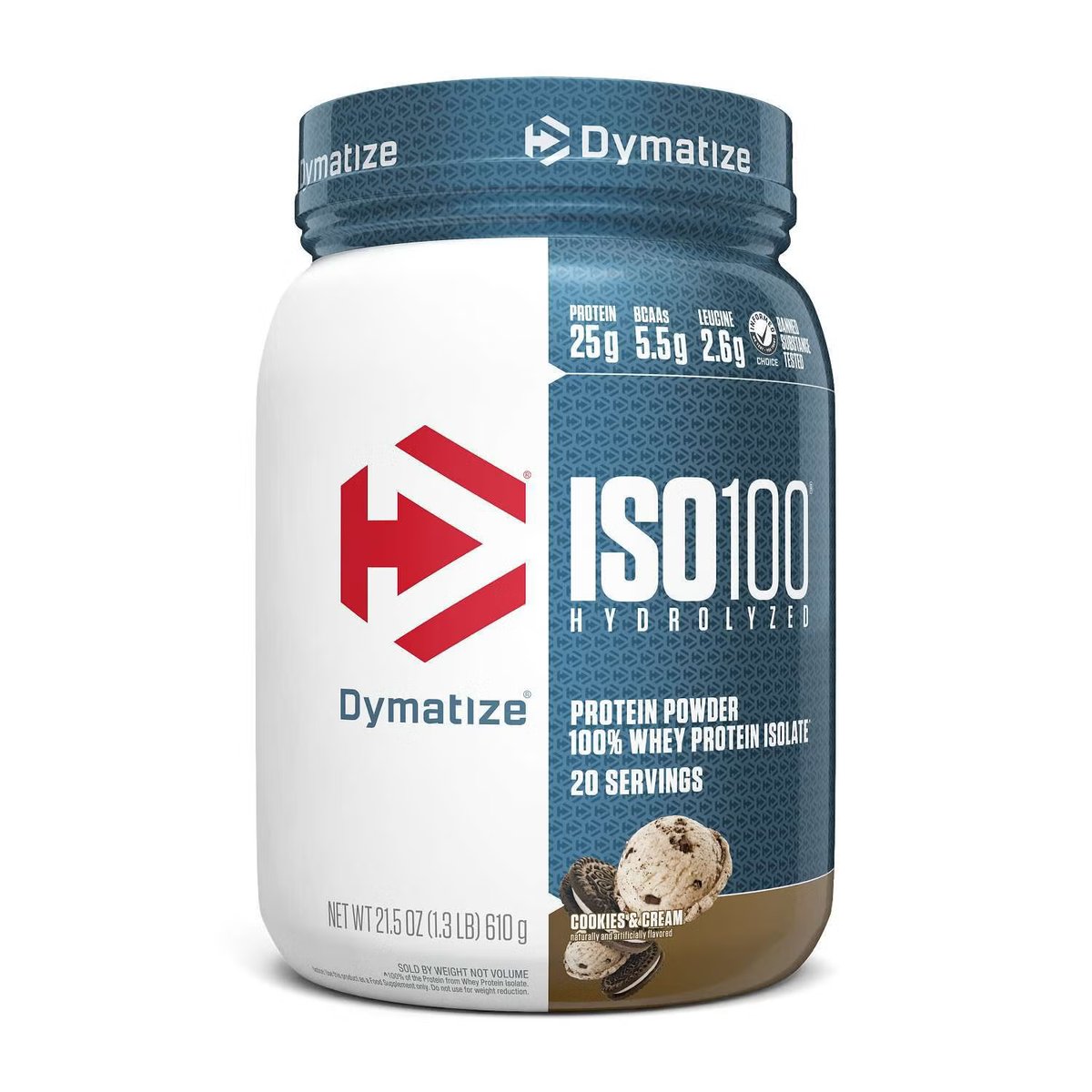 Dymatize ISO 100 - Песочное печенье и крем — Cookies And Cream — Powder - image 1 of 2