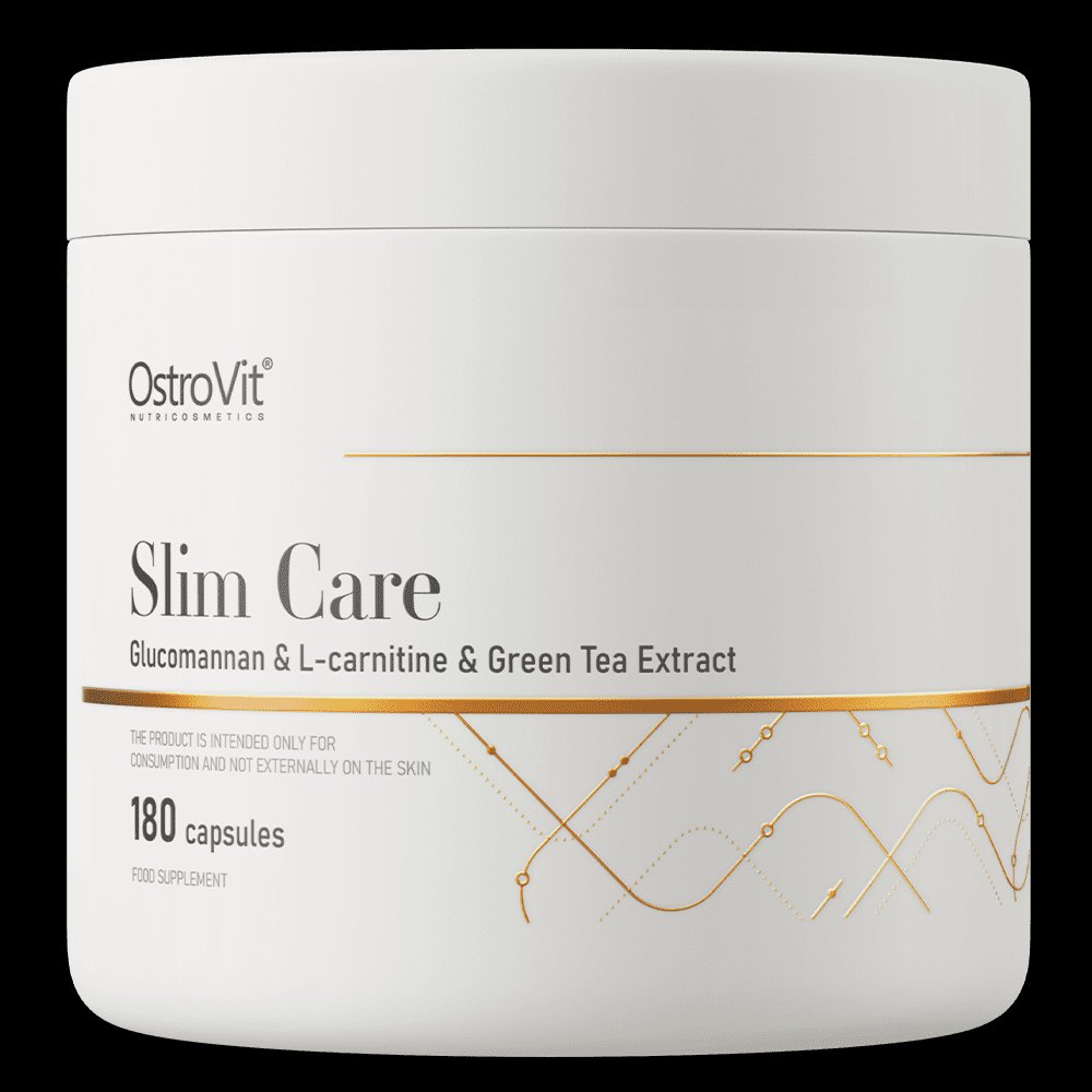 OstroVit Slim Care Glucomannan & L-Carnitine & Green Tea Extract 180caps — Capsules - image 1 of 3
