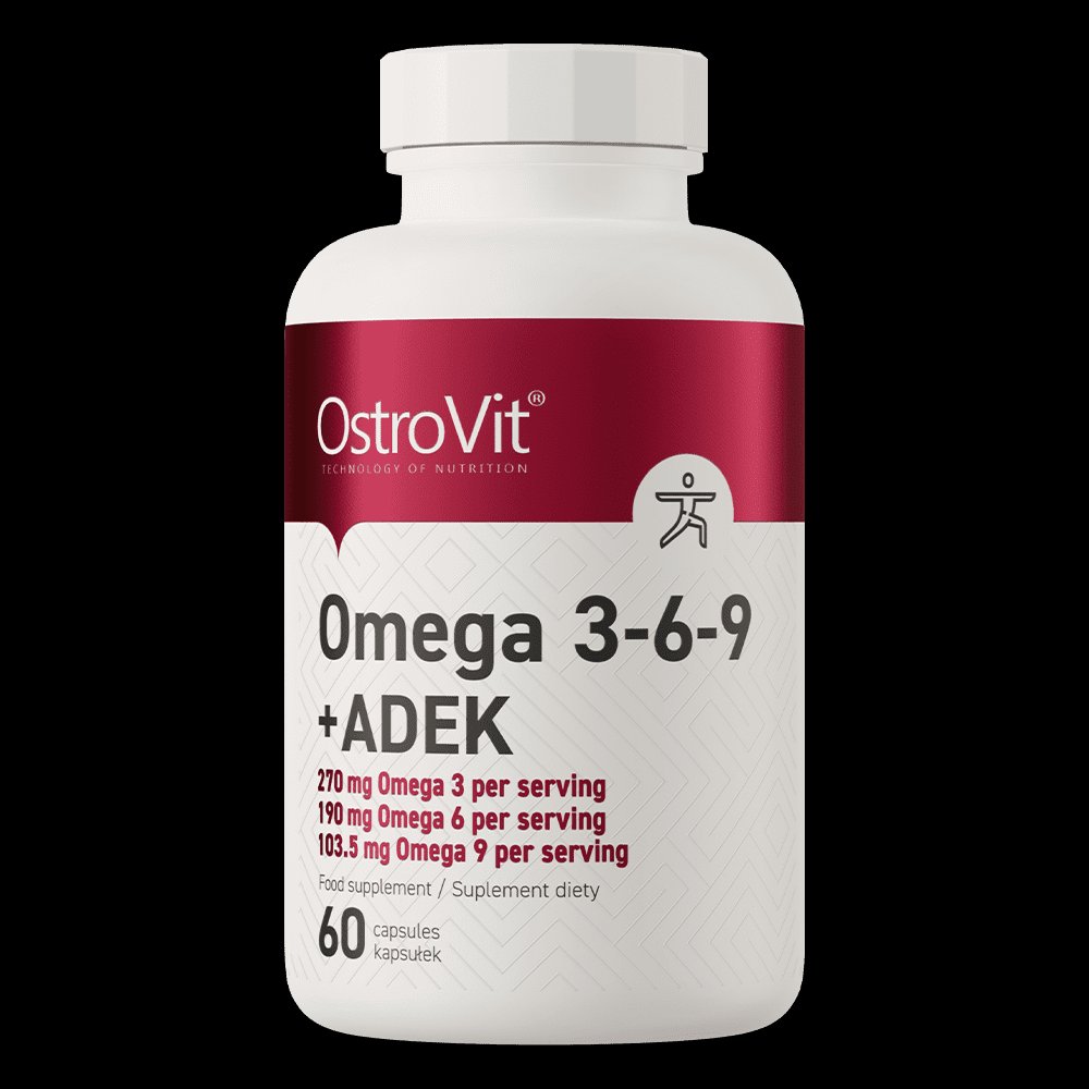 OstroVit Omega 3-6-9 + ADEK - 60 капсул — Capsules - image 1 of 3