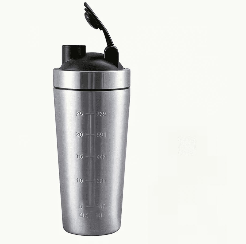 Roostevabast terasest loksutuskruus mõõteskaalaga 750ml hall — Accessory - product image