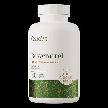 OstroVit Resveratrol VEGE - 60 taimset kapslit — Capsules - image 1 of 3