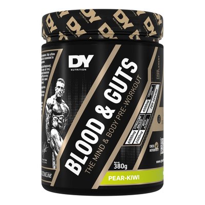DY Blood & Guts PreWorkout 380g Pirni-kiivi