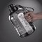 Large Sports Water Bottle 1700ml with Straw Grey TM — Accessory view 2