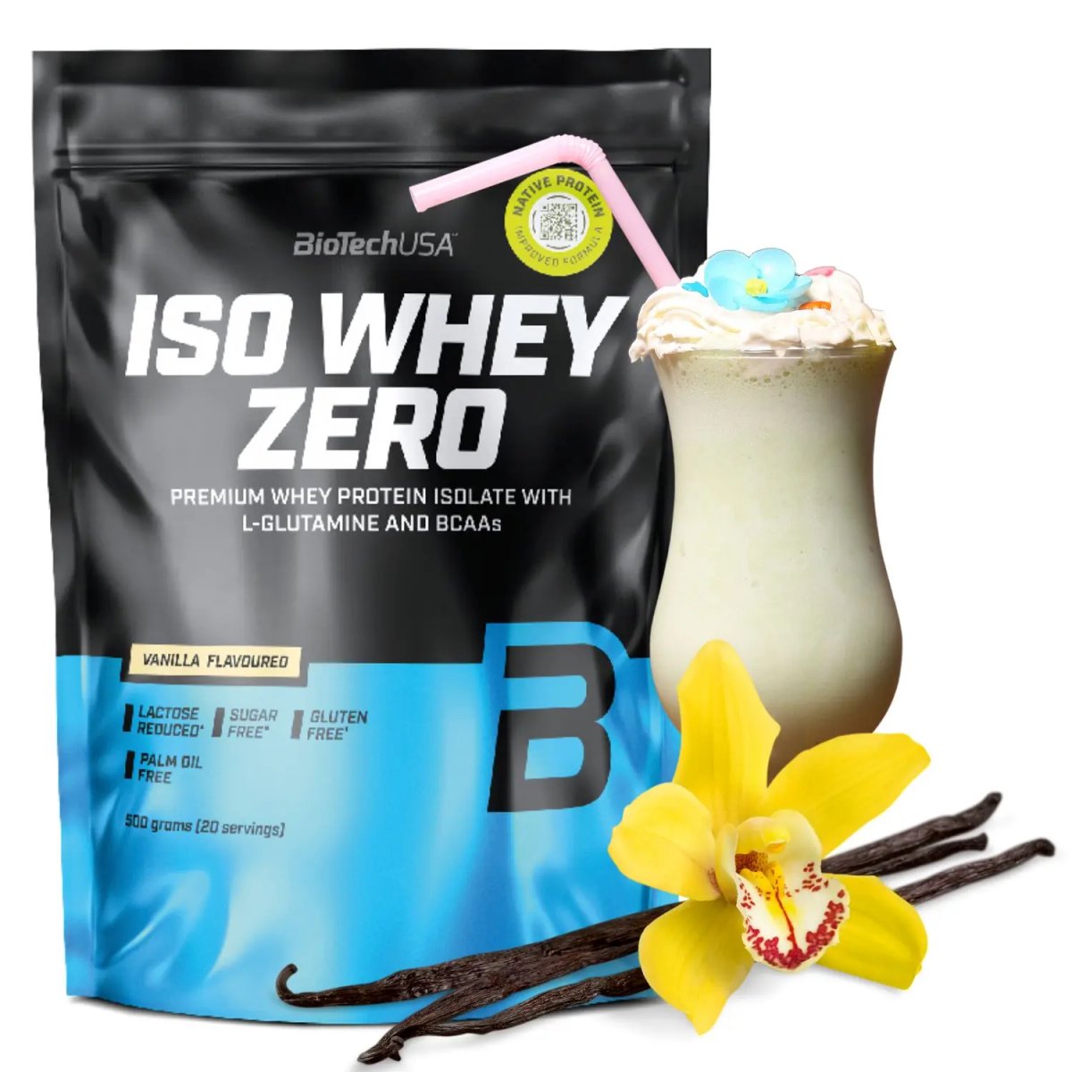 BIOTECHUSA ISO WHEY ZERO - Vanill — Vanilla — Powder - image 1 of 2