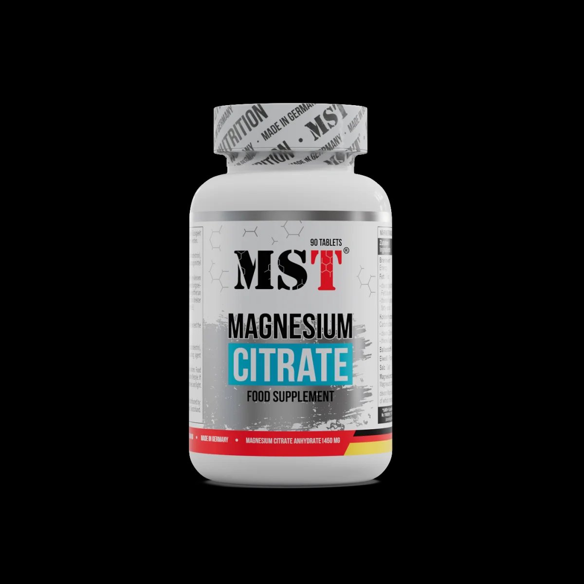 MST Magnesium Citrate 200mg - 90 Tablets — Tabs - image 1 of 4