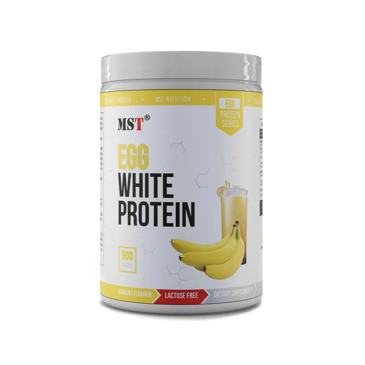 MST Protein EGG White 900g Банан — Banana — Powder - image 1 of 4