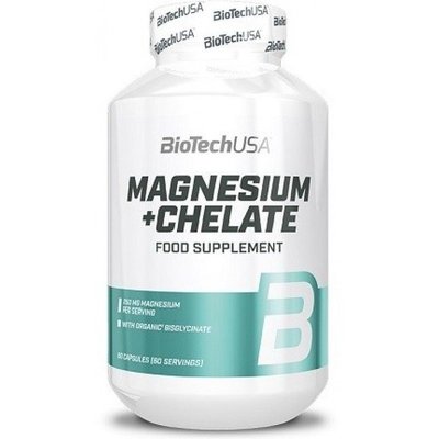 BIOTECHUSA Magnesium + Chelate 60 капсул