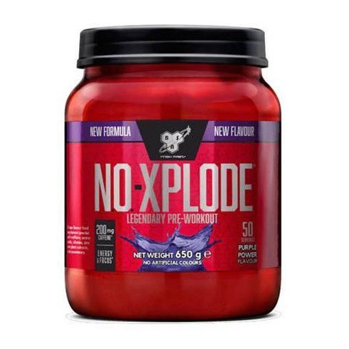 BSN N.O. Xplode 50serv Purple Power – Grape — Berry — Powder - image 1 of 2