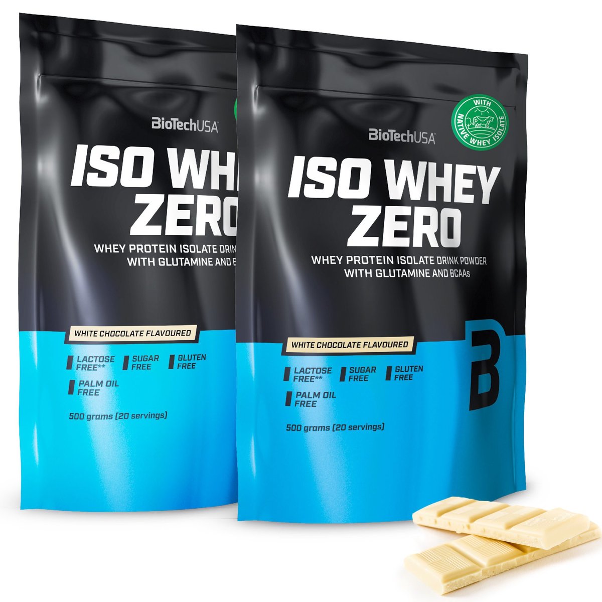 BIOTECHUSA ISO WHEY ZERO - White Chocolate — White Chocolate — Powder - image 1 of 2