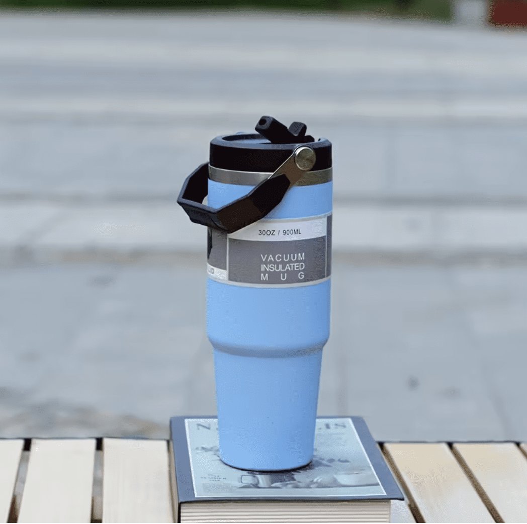 Термокружка 900 мл синяя с квадратной ручкой — Accessory - image 1 of 4