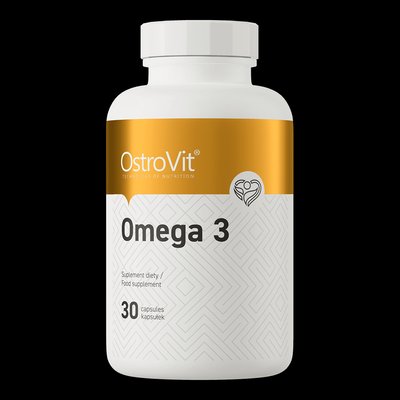 OstroVit Omega 3 30капс — омега-3 жирные кислоты